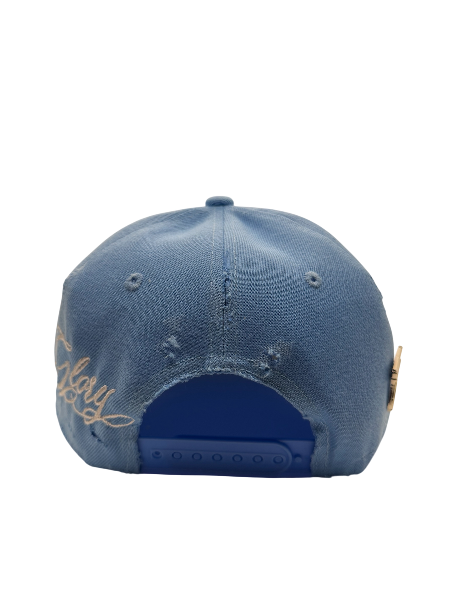 "WAR" hat in Sky Blue
