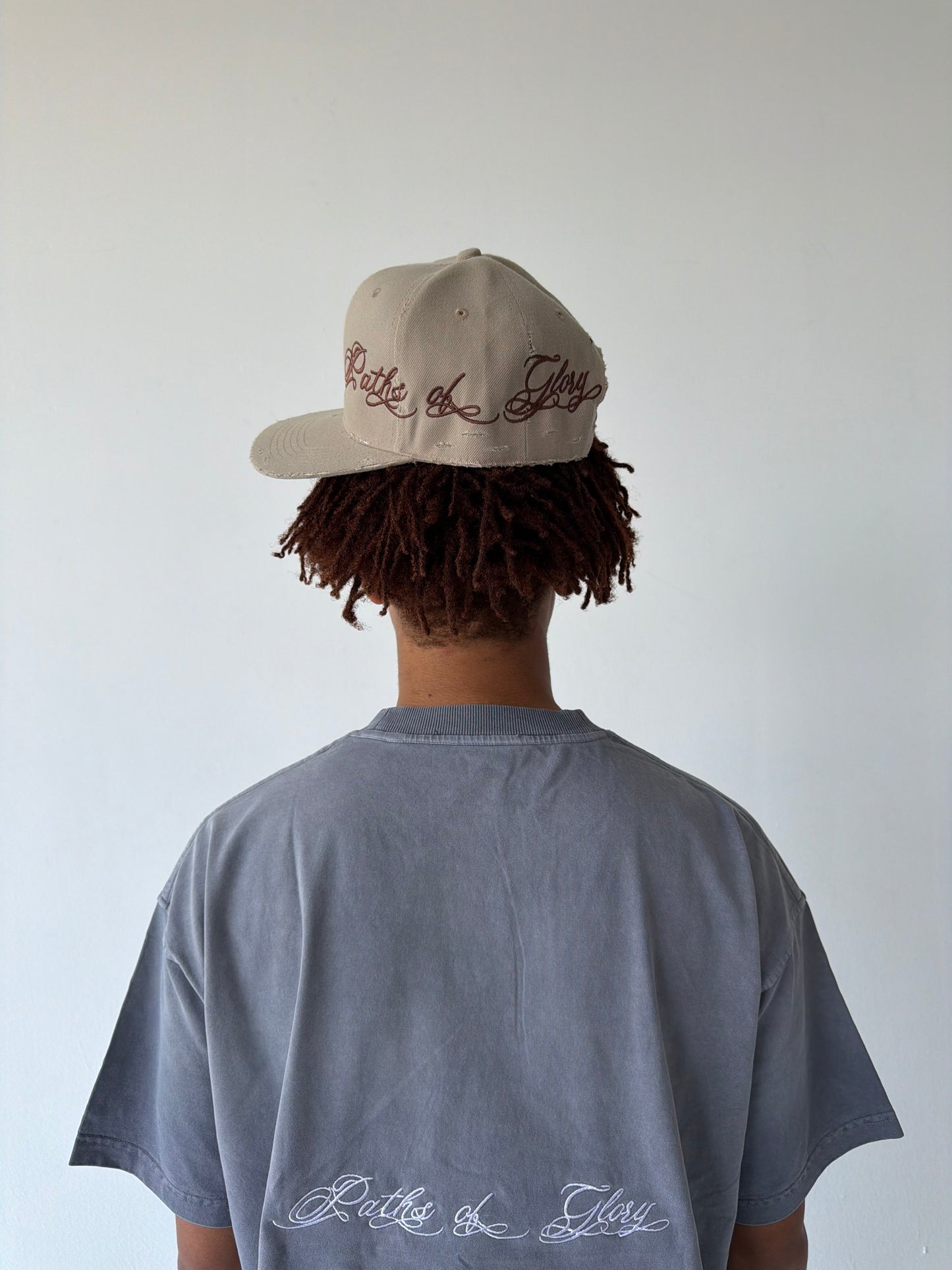 "WAR" hat in Khaki