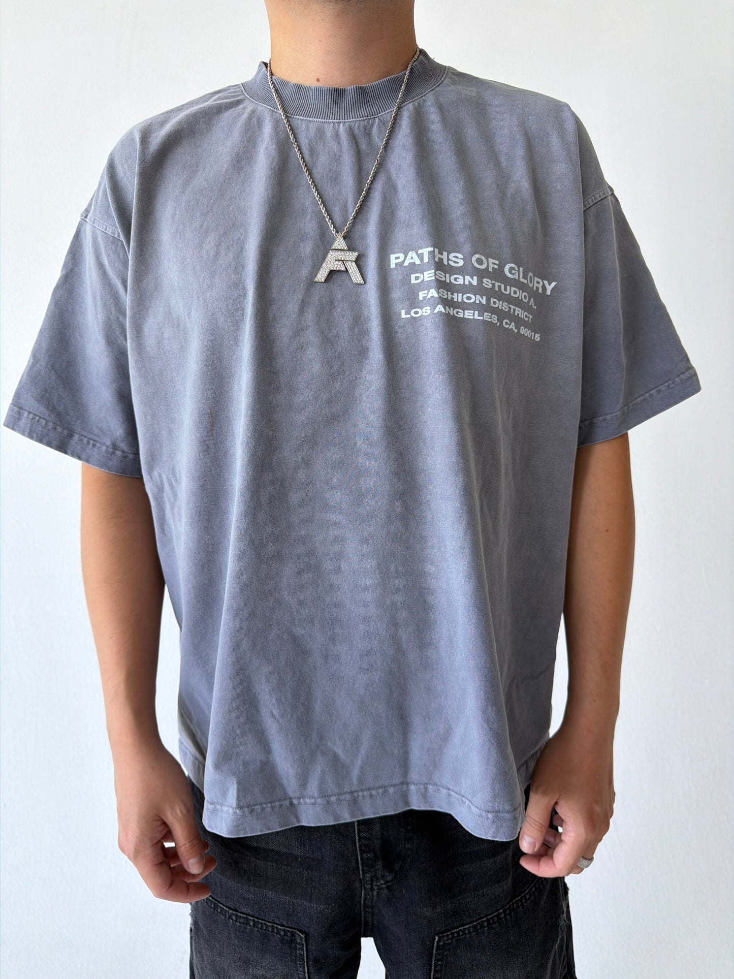 LA Studio T Shirt in Cement