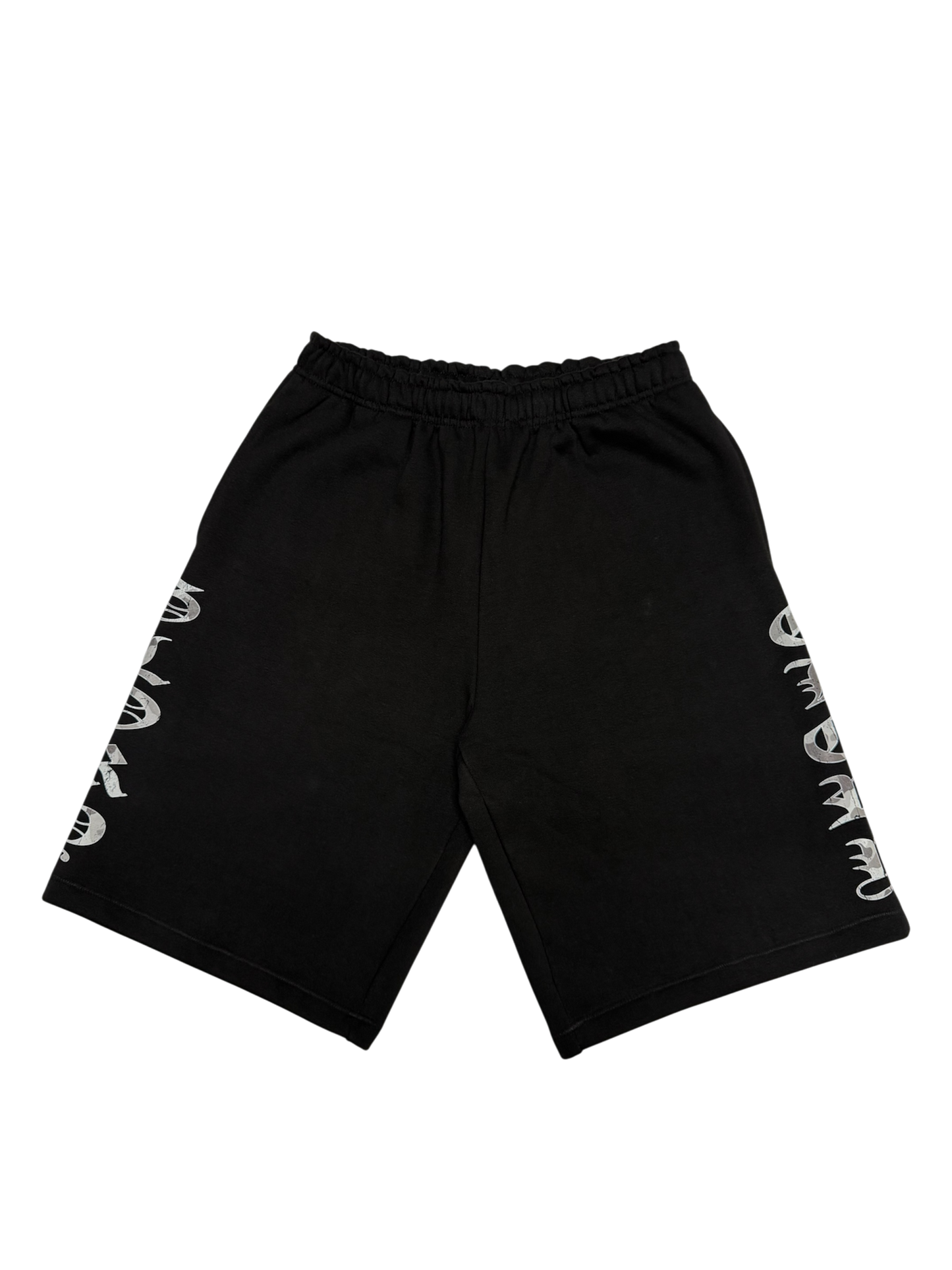 "GLORY" 3/4 Baggy Sweat Shorts