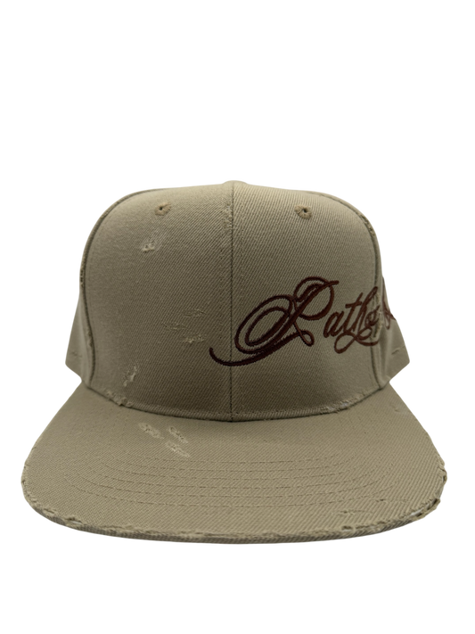 "WAR" hat in Khaki