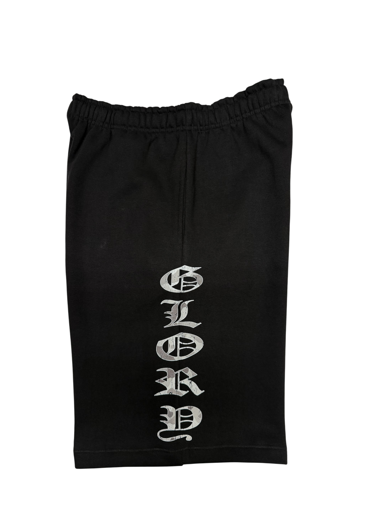 "GLORY" 3/4 Baggy Sweat Shorts