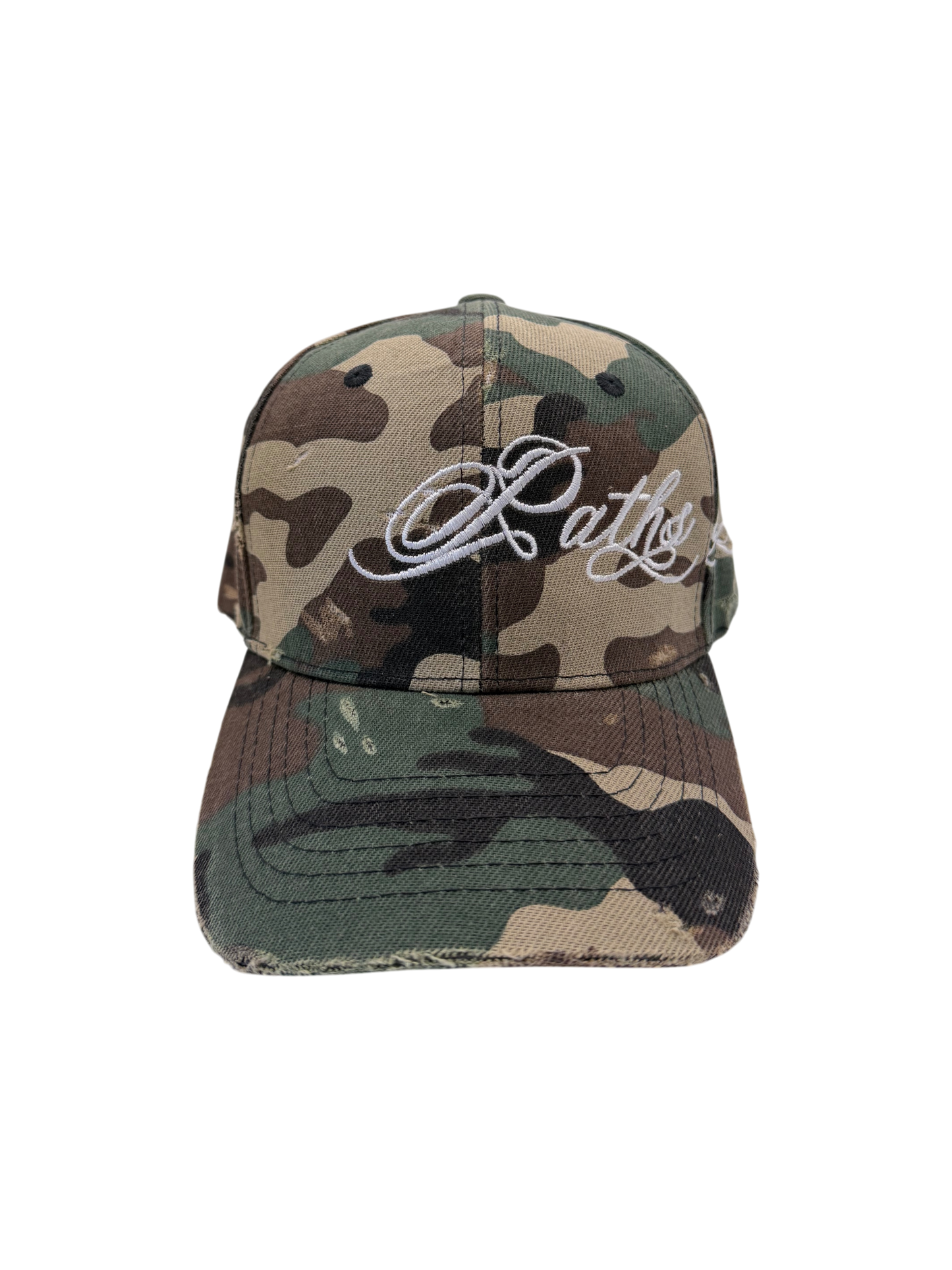 "WAR" hat in Classic Woodland Camo